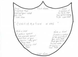 Confirmation shield 001